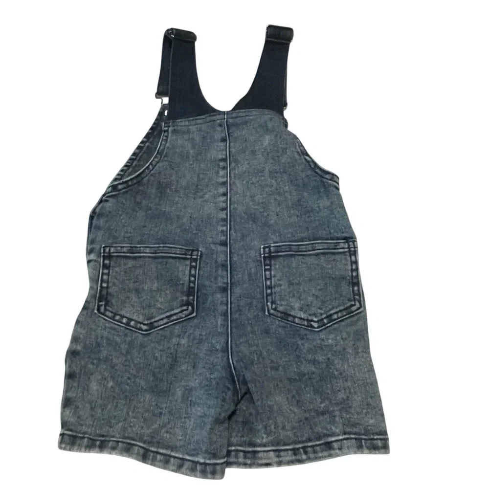 Wonder Nation Boys Denim Overalls - 3T